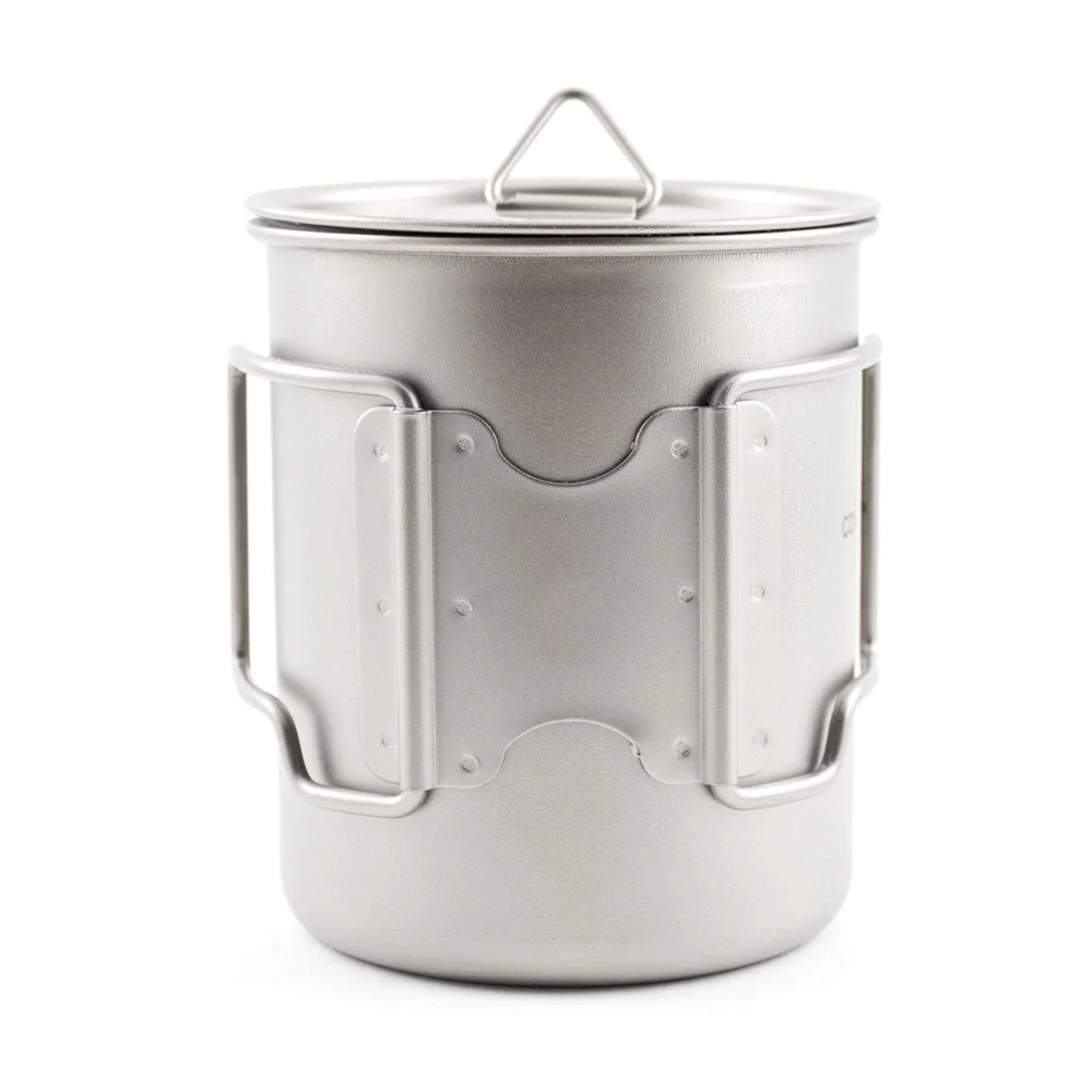 100% Titanium‎ Cookware Mug 15oz 450ml Cup Mug Ultralight with Pouch